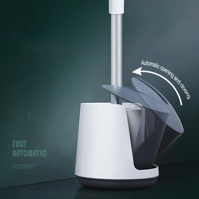 Automatic Opening and Closing Toilet Brush