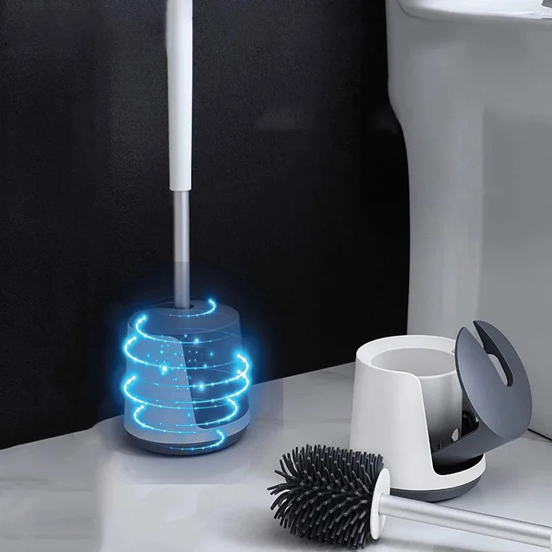 Automatic Opening and Closing Toilet Brush