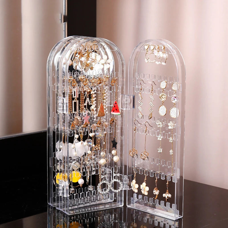 Plastic Necklace Jewelry Shelf