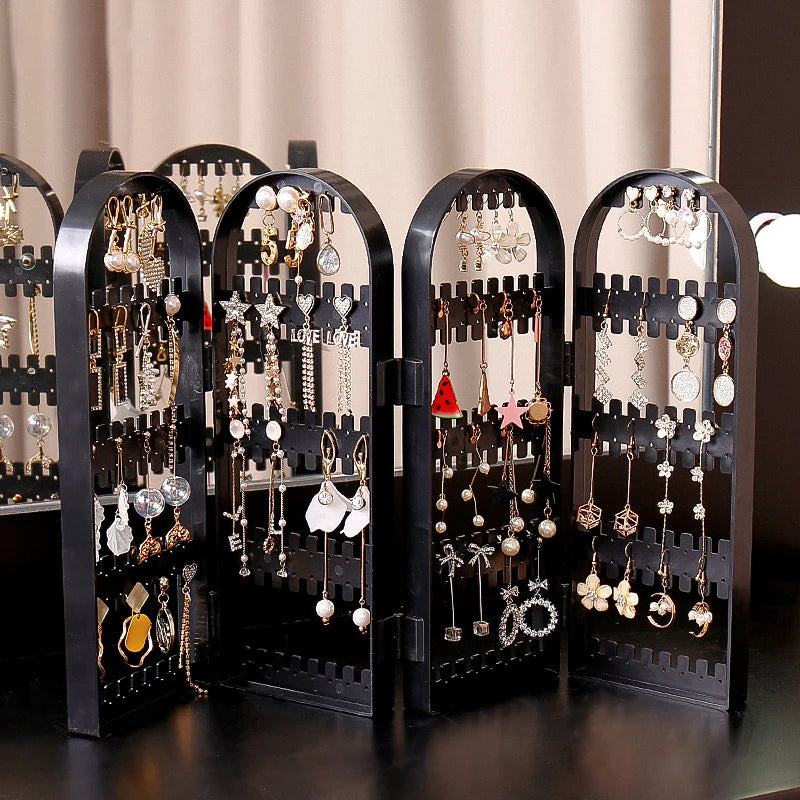 Plastic Necklace Jewelry Shelf