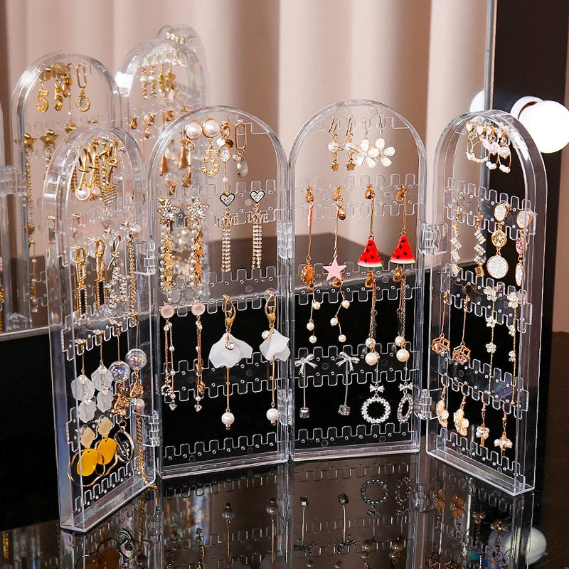 Plastic Necklace Jewelry Shelf